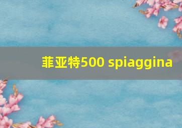 菲亚特500 spiaggina